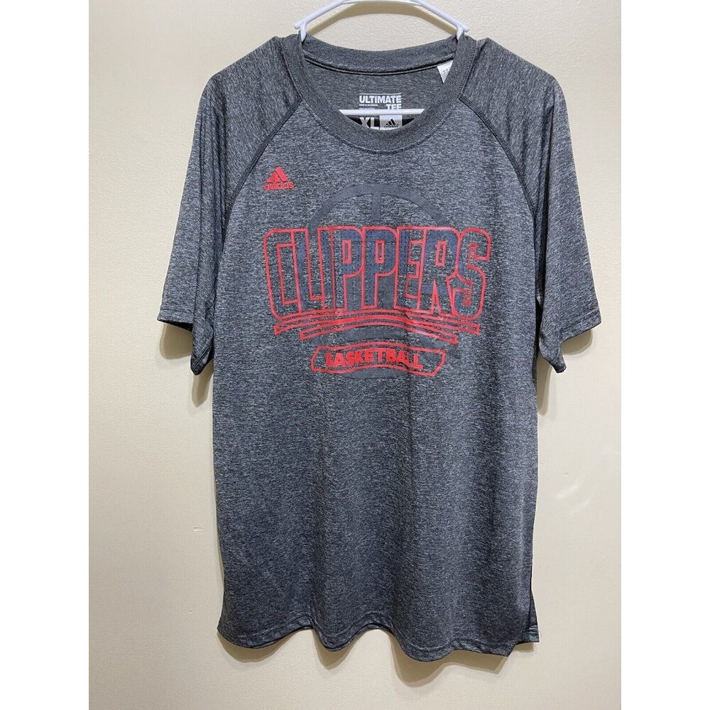 Los Angeles Clippers Adidas Ultimate Tee Climalite NBA Basketball T Men’s XL